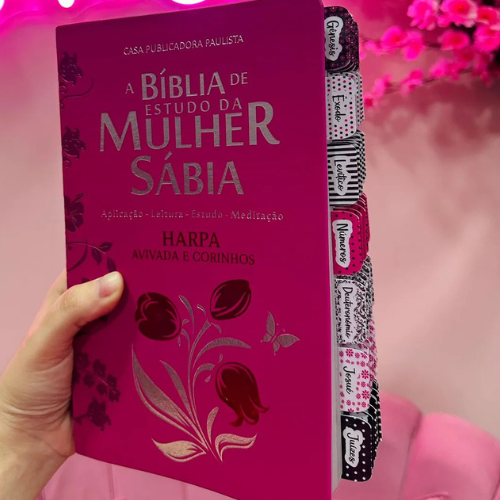 Bíblia da Pregadora Fiel / Bíblia Da Mulher Sábia / Bíblia Sagrada / Letras Grandes e Jumbo - Imagem 6