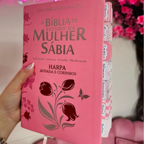 Bíblia da Pregadora Fiel / Bíblia Da Mulher Sábia / Bíblia Sagrada / Letras Grandes e Jumbo - Imagem 8