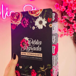 Bíblia Sagrada Floral Pink